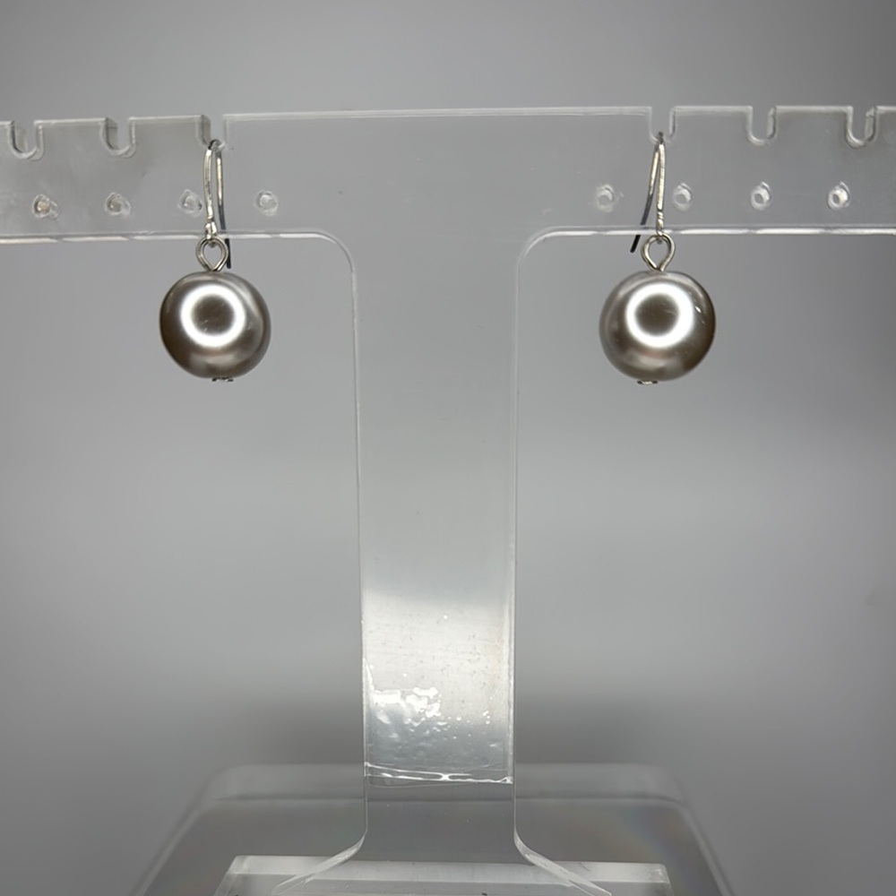 Minimalist Silver Dangle Earrings
